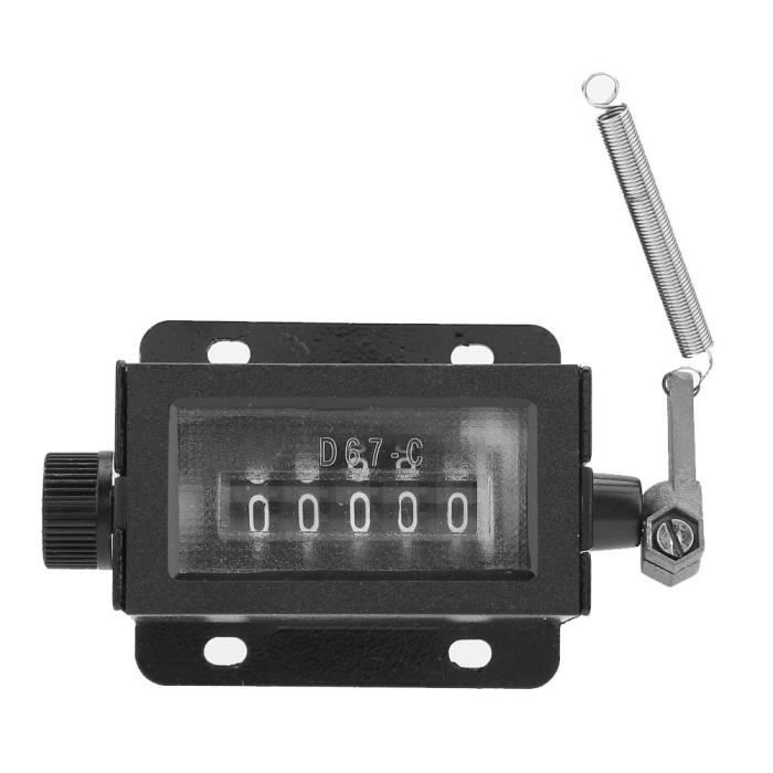 Compteur de course mécanique avec ressort D67-F 5 Compteur de course mécanique avec ressort D67-F 5