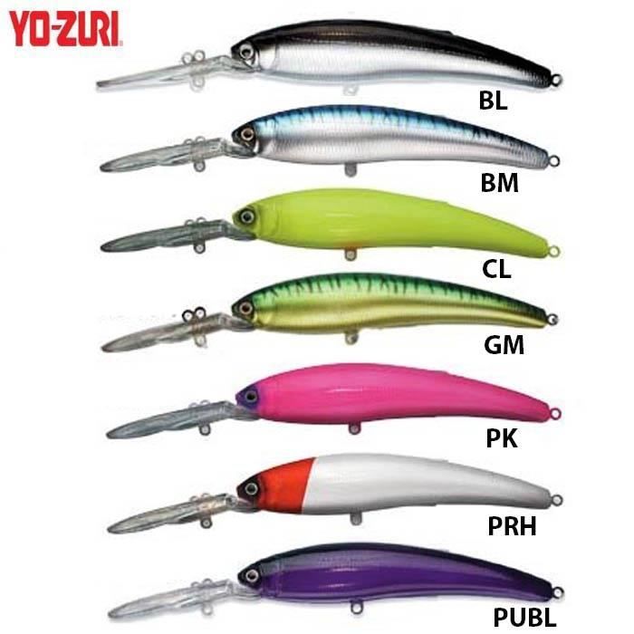 Leurre de pêche DUEL édition limitée et YO-ZURI taille 3,5 squid jig