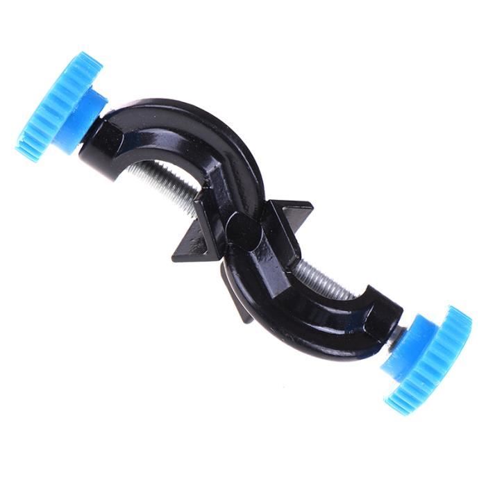 Pince De Laboratoire Rotative En Alliage De Zinc - Support Pour Ballon, Tube à Essai, Condenseur - Fixation Réglable - Pour Table Expérimentale - 2