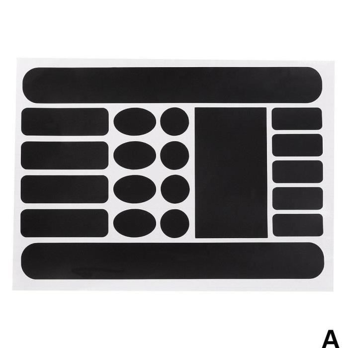 4 Autocollants De Protection Pour Cadre De Vélo - Noir Mat Et Carbone - Contre Rayures Et Chocs - 5