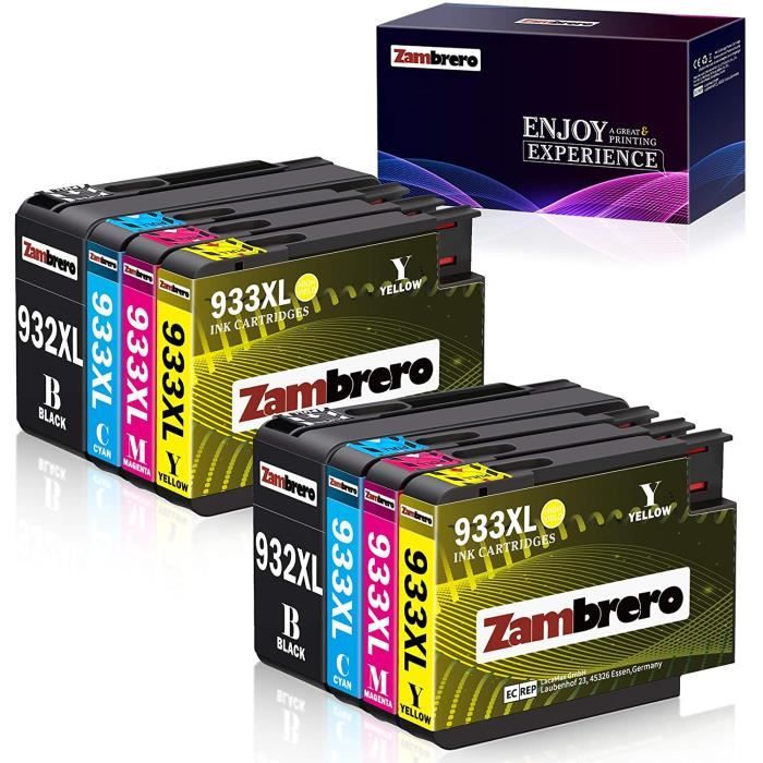 Cartouches D'encre Compatibles HP 903/932/933/950/951/953 XL – Pack Ou Unité, Garantie 1 An
