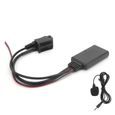 Câble audio Adaptateur Audio Bluetooth 5.0 AUX Kit mains libres Microphone 8Pin adapté pour Ford 5000-6000 CD stéréo-XIS-1