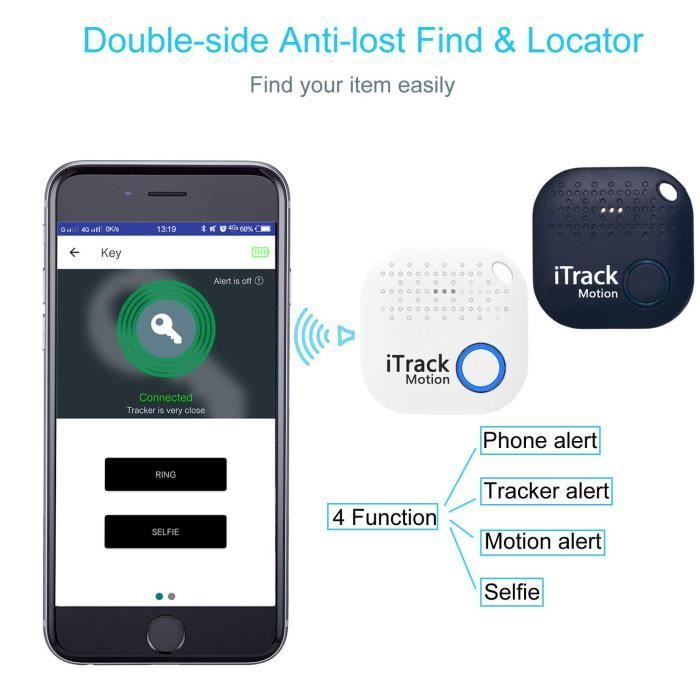 App Key Finder - localisateur et traqueur sonore pour retrouver clés  -Volume 3 Fois élevé –Smartphone Bluetooth GPS coupl, blanc - Cdiscount Auto