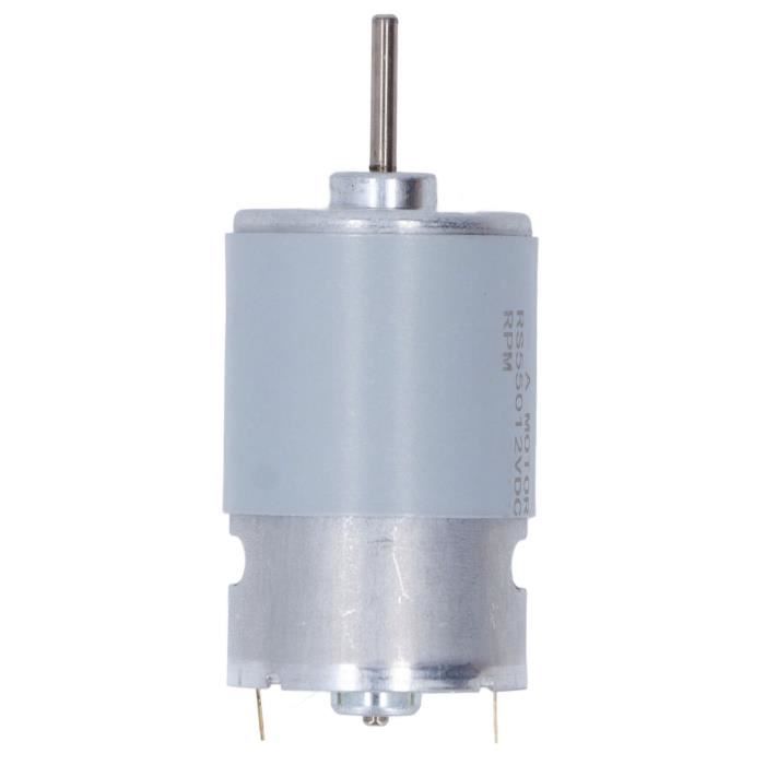 Lot de 2 moteurs électriques universels 550 40000 tr/min RS550 12 V pour voiture télécommandée pour enfants