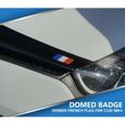 french flag domed front badge for Renault Clio 4 20132019 all models-2