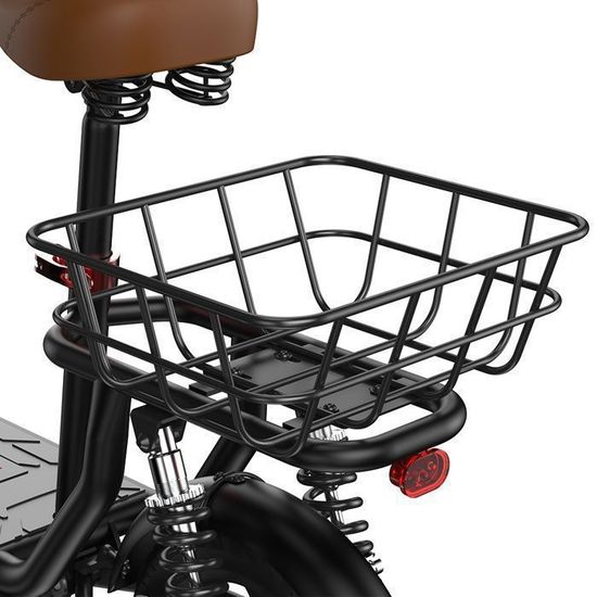 Trottinette électrique ISCOOTER 500W – Adulte – Autonomie 45 Km – Avec Siège Et Panier