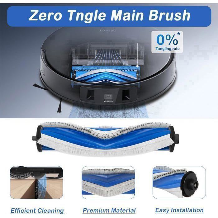 DianSung 4 pezzi filtro HEPA accessori per ECOVACS DEEBOT T30 OMNI / T30 PRO OMNI / T30S / T30s