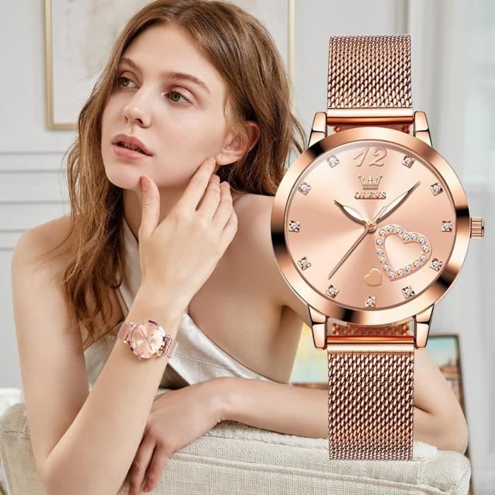 Montre en or pour femme deals