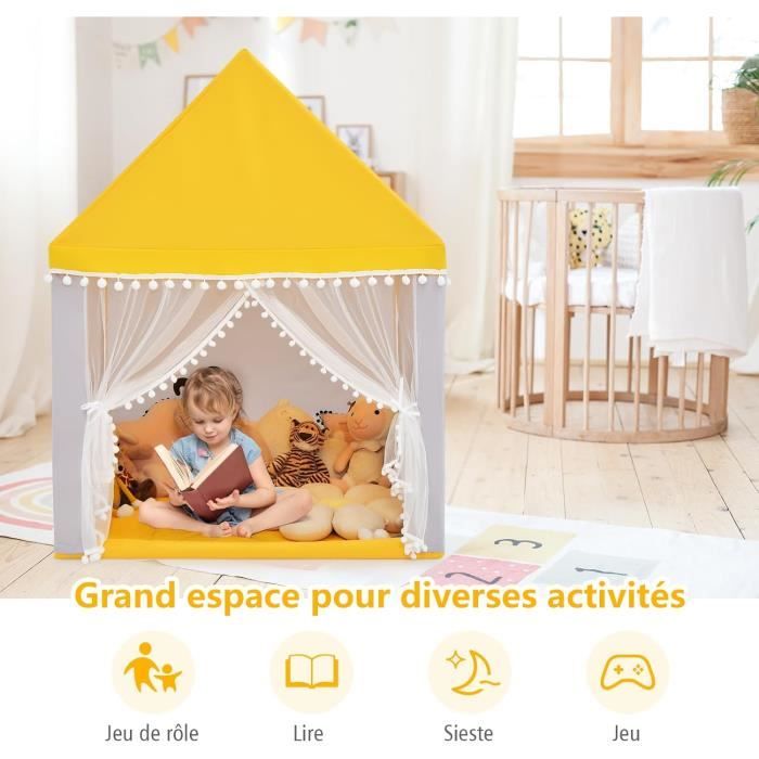 Tente Tipi Pour Enfant Pour L'intérieur Et L'extérieur, Tipi, Tente De