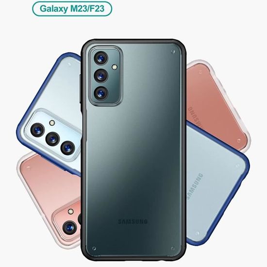 Achetez Pour Samsung Galaxy M23 5G / F23 5G Modèle de Boîtier Protection  Impression du Verre Trempé + Coque de Couverture Arrière TPU - Papillon  Violet de Chine