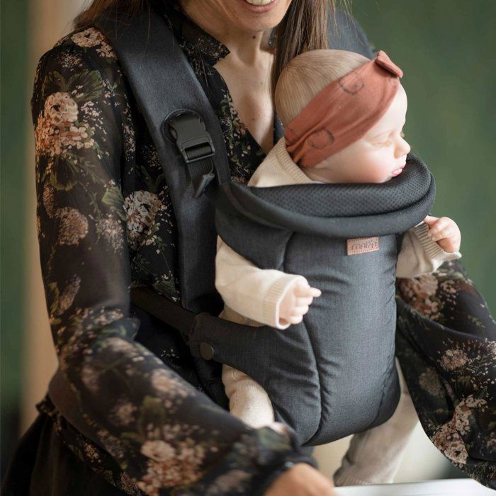 MAIKA Porte bebe confort plus noir naissance a 15 kg 3 positions possibles Cdiscount Puericulture Eveil bebe