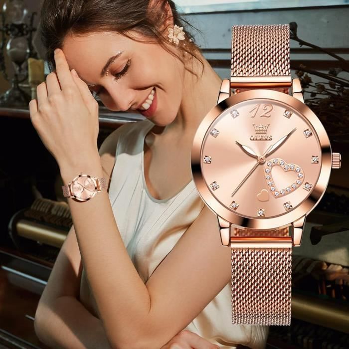 Montre shop diamant noir