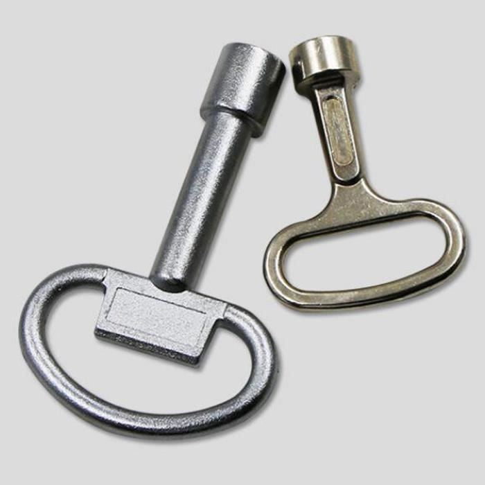 Clé Multifonction 4 Voies – Lot De 3, Embouts Carré/triangle, Pour Armoires électriques, Compteurs, Vannes