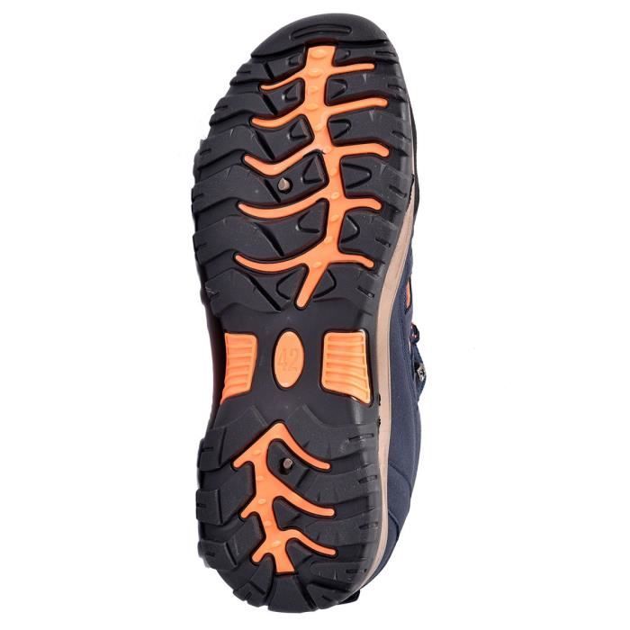 Chaussure Basket de Marche pour Homme OZABI 2205 MARINE Tige
