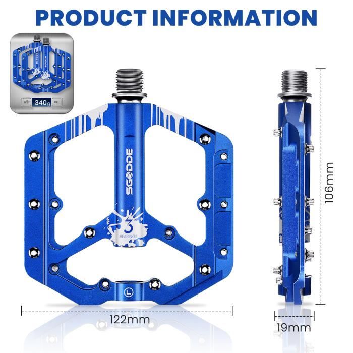 Pedale velo metal online