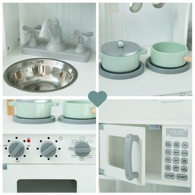 JurciCat Glacier En Bois Pour Enfant Accessoires De Cuisine Pour Jeux De Rôle Avec Rangement Jouets En Bois Pour Enfants à Partir De 3 Ans Jouets éducatifs Cadeaux De Noël Et D'anniversaire JurciCat Glacier En Bois Pour Enfant Accessoires De Cuisine Pour Jeux De Rôle Avec Rangement Jouets En Bois Pour Enfants à Partir De 3 Ans Jouets éducatifs Cadeaux De Noël Et D'anniversaire