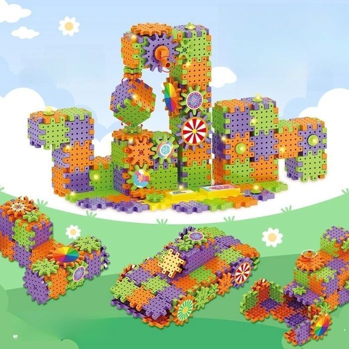 Jouets Gears pour enfants de 4 ans et plus, jeux de cause à effet, jouets