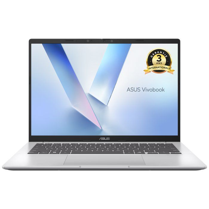PC Portable ASUS VivoBook 14 X1407 : Win 11 14 WUXGA Snapdragon X1P 26 RAM SSD