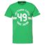 asics t shirt homme verte