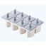 Pack de 6 Moules en Silicone pour Glace à l/'Eau Sorbet Mojitos Neuf