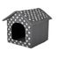 Hobbydog Panier Pour Chien Ou Chat En Forme De Niche Motifs Empreintes De Pattes