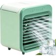 1 Mini Climatiseur Portable, Ventilateur De Refroidissement 3 Vitesses, Humidificateur D'air Recharg ACCESSOIRES FABRICATION MAISON