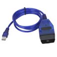 Ashata câble OBD2 Câble de Scanner de Diagnostic, Outil de Diagnostic de Voiture, Câble de Diagnostic OBD, Câble USB auto outil-0