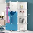 Armoire Pour Enfants Resine Armoire De Vetement De Rangement