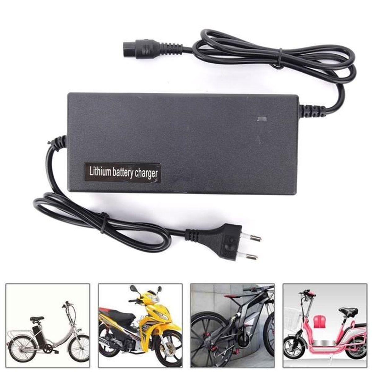Batterie 36V Chargeur Universel 42V 2A Pour Trottinettes - Compatible Xiaomi M365/Pro 2, Ninebot Alimentation Xiaomi M365 Batterie 36V Chargeur Universel 42V 2A Pour Trottinettes - Compatible Xiaomi M365/Pro 2, Ninebot Alimentation Xiaomi M365