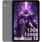 OUZRS Tablette Tactile 10 Pouces - 12Go RAM 128Go ROM,TF 1TB - Tablette Android 13 - WiFi 6 - Dual Caméra IPS HD - 6000mAh - BT 5.0