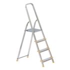 MONMOBILIERDESIGN ALVE escabeau 4 marches aluminium marchepied pliable