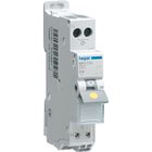 Disjoncteur Hager 10A MFS Sans Vis 1P+N 3kA