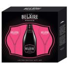 BRAND Luc Belaire Rosé Regular - Coffret 1 bouteille 75cl + 2 flûtes