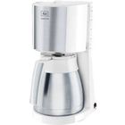 Cafetière MELITTA Enjoy Top Therm Blanc/Inox - AromaSelector® - 15 tasses - Filtre