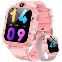 Blackview Z20 Montre Intelligente pour enfants 800mAh 1.83" Smartwatch Sport 4G GPS Wifi SOS - Rose