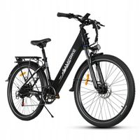 Samebike RS-A01 Pro 15AH 36V 500W 32KM-H roue de vélo électrique 27.5" vélo de ville électrique noir