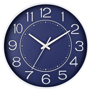 Horloge Murale Radiopilotée HAMA Minorque, 25 Cm, Blanche, Analogique, Neuve