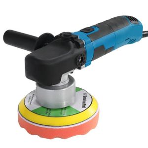 VONROC Polisseuse excentrique /à double action Disque de support 150 mm tampon et sac compris 1050 W Vitesse constante Soft Start
