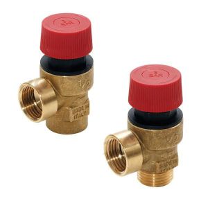 Caleffi Membrane Soupape de sécurité Soupape de sûreté Solaire 1//2/" x 3//4/" 3 BAR