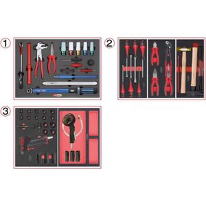 Servante atelier STANLEY avec set d'outils STHT6-80827