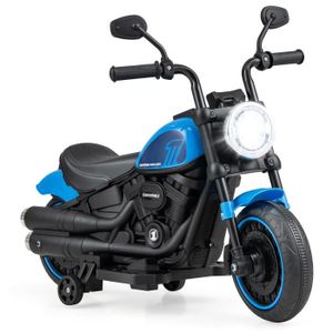 MOTO - SCOOTER COSTWAY Moto Électrique Enfant 6V 4,5AH - Phare LE