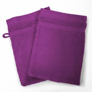 Coton Pompei Santens PIO Eponge Lot de 2 Gants de Toilette 2X1622