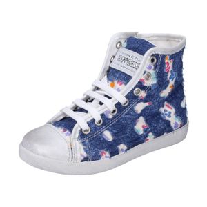 BASKET HAPPINESS Chaussures Fille Baskets Bleu BH132