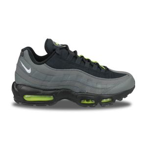 BASKET Baskets Nike Air Max 95 Noir - Homme - Cuir - Lacets