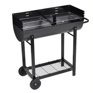 GRILLOIR au gaz Grill Barbecue chariot gaz Grill BBQ 3+1 Pages Réchaud Thermomètre TÜV jardin barbecue
