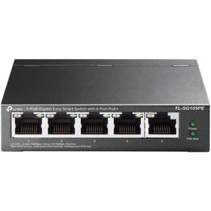 SWITCH - HUB ETHERNET  TP-Link Switch PoE (TL-SG105PE) 5 ports Gigabit, 4