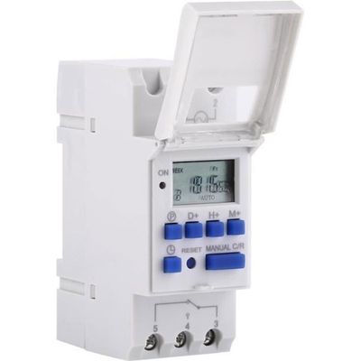 POLY POOL - PP1407XAM Programmateur Quotidien 250V Minuterie Programmable pour Prise Électrique