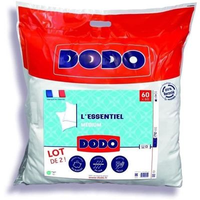 DODO Lot de 2 Oreillers