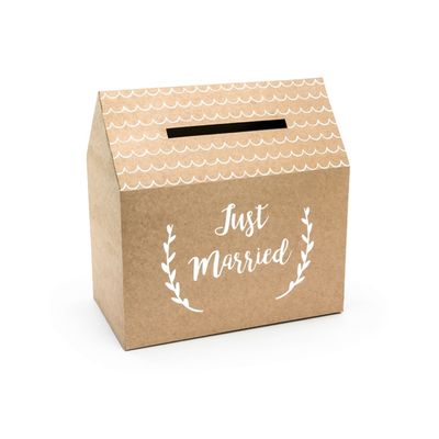 Urne "Merci" Pureté Blanche et Or 21x25cm - Élégance Intemporelle pour