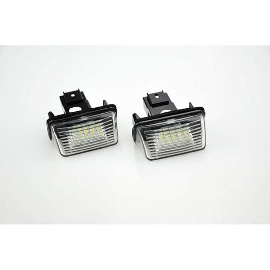 Feux Plaque Immatriculation LED Pour Audi - 18 LED SMD Canbus - Compatible A3 A4 A5 A6 A8 Q7
